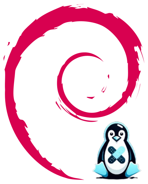 Logo for Debian 12 with Automatic Updates