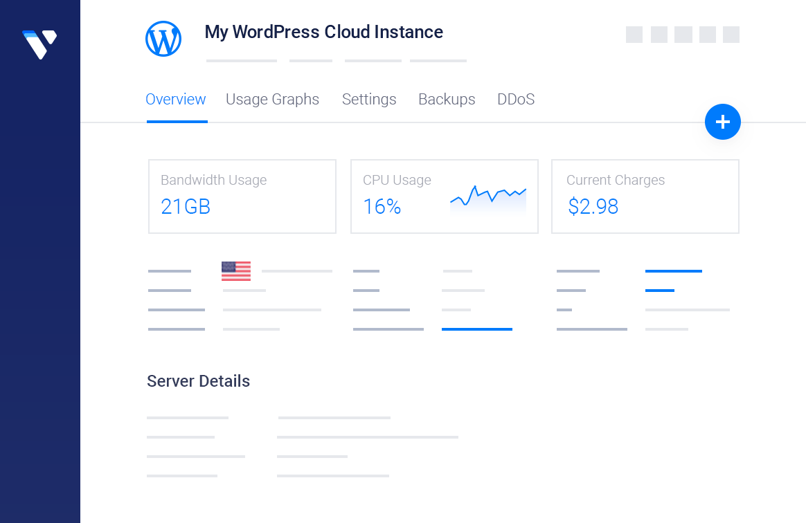 Vultr Control panel - Flexible settings management