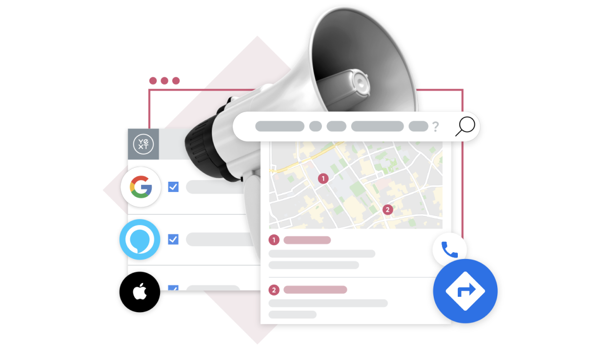gps and megaphone